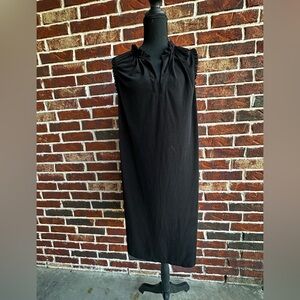Michael Kors Black Sleeveless Shift Dress
